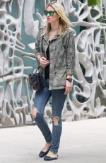 NICKY HILTON in Ripped Jeans Out in New York