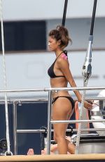 NICOLE SCHERZINGER in Bikini on a Yacht in Monte Carlo