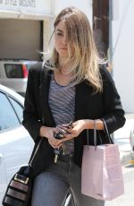 NIKKI REED Leaves a Hair Salon in Beverly Hiils
