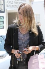 NIKKI REED Leaves a Hair Salon in Beverly Hiils