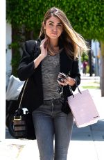 NIKKI REED Leaves a Hair Salon in Beverly Hiils