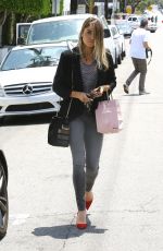 NIKKI REED Leaves a Hair Salon in Beverly Hiils