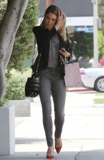 NIKKI REED Leaves a Hair Salon in Beverly Hiils