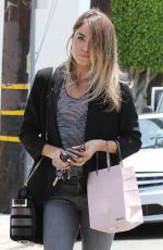 NIKKI REED Leaves a Hair Salon in Beverly Hiils