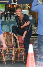 NINA AGDAL at a Photoshoot in Los Feliz