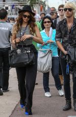 NINA DOBREV Out and About in Monaco