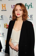 OLIVIA COOKE at A+E Networks Upfront