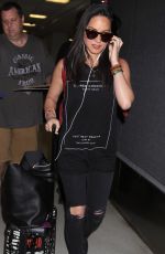 OLIVIA MUNN at LAX Airport 1805