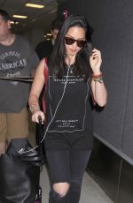 OLIVIA MUNN at LAX Airport 1805