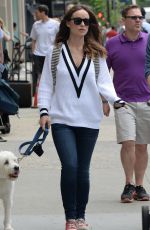 OLIVIA WILDE Out and About in Manhattan
