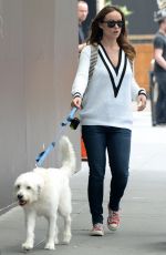 OLIVIA WILDE Out and About in Manhattan