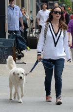 OLIVIA WILDE Out and About in Manhattan