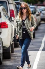 OLIVIA WILDE Out and About in New York 2005