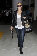 PARIS HILTON Arrives at LAX Airport in Los Angeles 1105