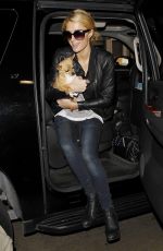 PARIS HILTON Arrives at LAX Airport in Los Angeles 1105