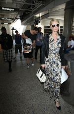 PARIS HILTON Arrivess at Los Angeles International Airport 2905