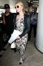 PARIS HILTON Arrivess at Los Angeles International Airport 2905