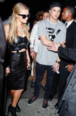 PARIS HILTON Leaves Sound Nightclub in Los Angeles