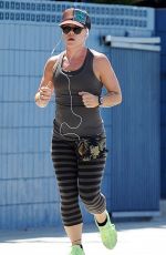 PINK in Eights Out Jogging in Santa Monica