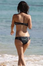 Pregnant RACHEL BILSON in Bikini at a Beach in Barbados