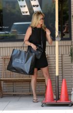 RACHEL HUNTER Out Shopping in New York