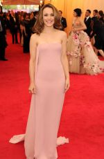 RACHEL MCADAMS at MET Gala 2014 in New York