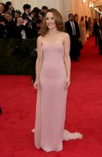 RACHEL MCADAMS at MET Gala 2014 in New York