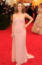 RACHEL MCADAMS at MET Gala 2014 in New York