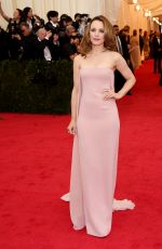 RACHEL MCADAMS at MET Gala 2014 in New York