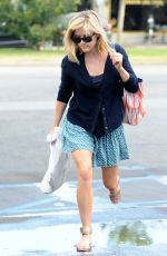 REESE WITHERSPOON in Skirt Out and About in Los Angeles 0905