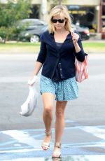 REESE WITHERSPOON in Skirt Out and About in Los Angeles 0905