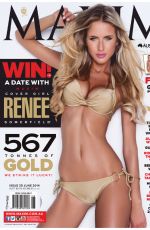 RENEE SOMERFIELD in Maxim Magazine, June 2014 Issue