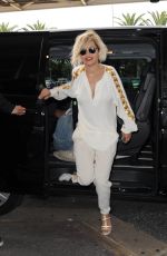 RIA ORA Arrives at Airport in Nice