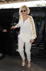 RIA ORA Arrives at Airport in Nice