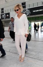 RIA ORA Arrives at Airport in Nice