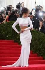 RIHANNA at MET Gala 2014 in New York