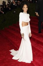RIHANNA at MET Gala 2014 in New York
