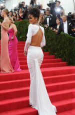 RIHANNA at MET Gala 2014 in New York
