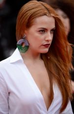 RILEY KEOUGH at Foxcatcher Premiere at Cannes Film Festival