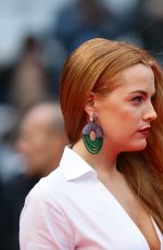 RILEY KEOUGH at Foxcatcher Premiere at Cannes Film Festival