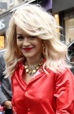 RITA ORA Arrives at Le Trianon Theatre in Paris