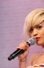 RITA ORA at 106fm Studio in New York