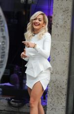 RITA ORA at BBC Studios in London