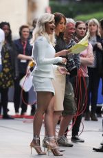 RITA ORA at BBC Studios in London