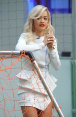 RITA ORA at BBC Studios in London