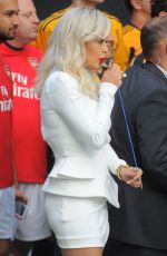 RITA ORA at BBC Studios in London