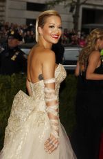 RITA ORA at MET Gala 2014 in New York