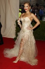 RITA ORA at MET Gala 2014 in New York