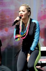 RITA ORA Performs at BBC Radio 1 Big Weekend in Glasgow