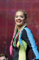RITA ORA Performs at BBC Radio 1 Big Weekend in Glasgow